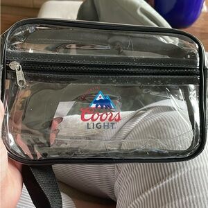 Coors Light Clear Crossbody Bag